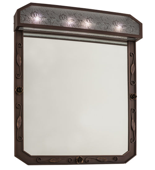 Meyda Tiffany Arabesque 160047 Bath Vanity Light 30 in. wide - Mahogany Bronze