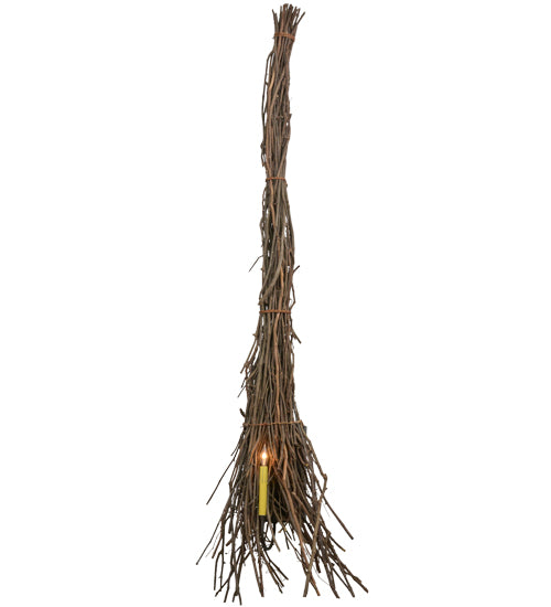 Meyda Tiffany Twigs 160084 Wall Light - Natural Wood,Timeless Bronze