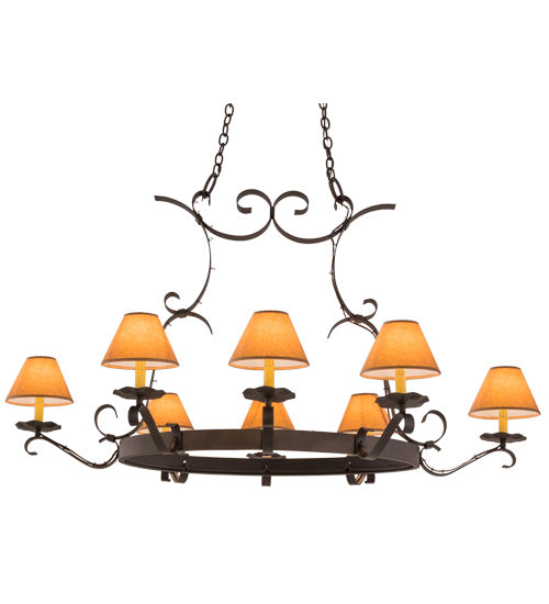 Meyda Tiffany Handforged 160119 Chandelier Light - Oil Rubbed Bronze