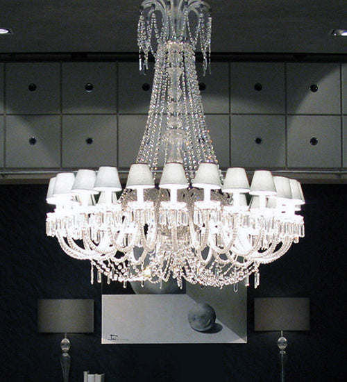 Meyda Tiffany Byblos 175240 Chandelier Light - Chrome,Crystal