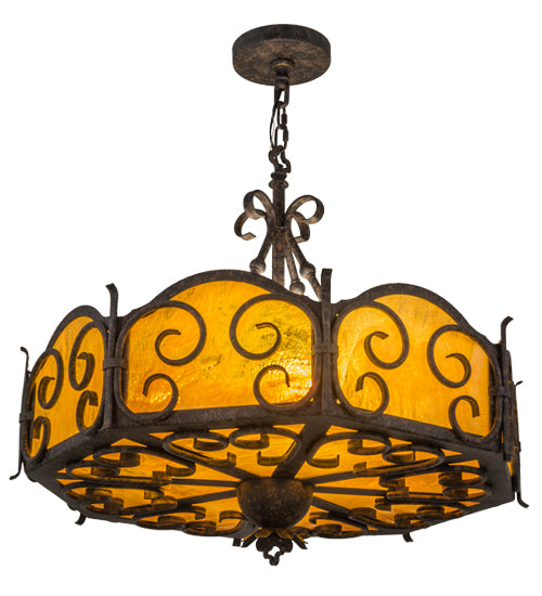 Meyda Tiffany Radha 160260 Pendant Light - Craftsman Brown
