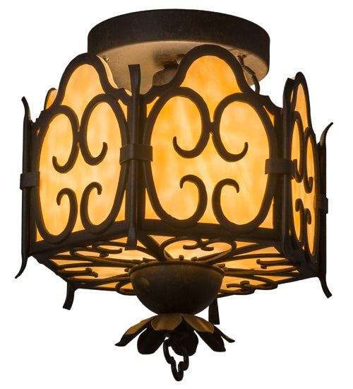 Meyda Tiffany Radha 160262 Ceiling Light - Mahogany Bronze