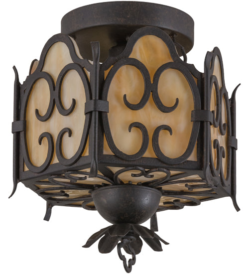 Meyda Tiffany Radha 160262 Ceiling Light - Mahogany Bronze