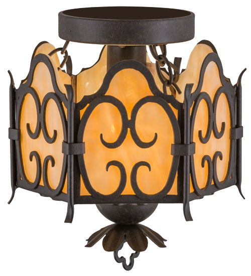 Meyda Tiffany Radha 160262 Ceiling Light - Mahogany Bronze