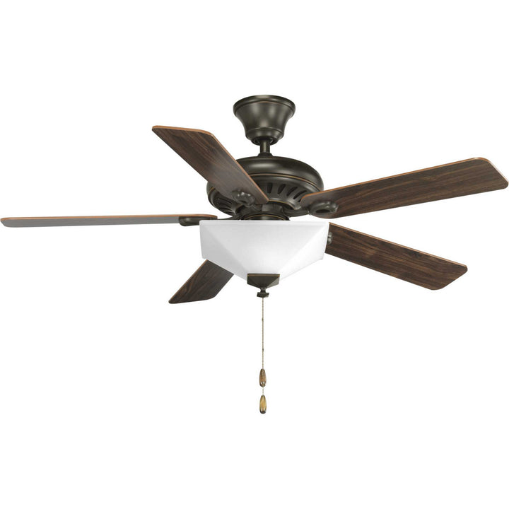 Progress Airpro Signature P2521-20 Ceiling Fan - Antique Bronze, Medium Cherry, Classic Walnut/