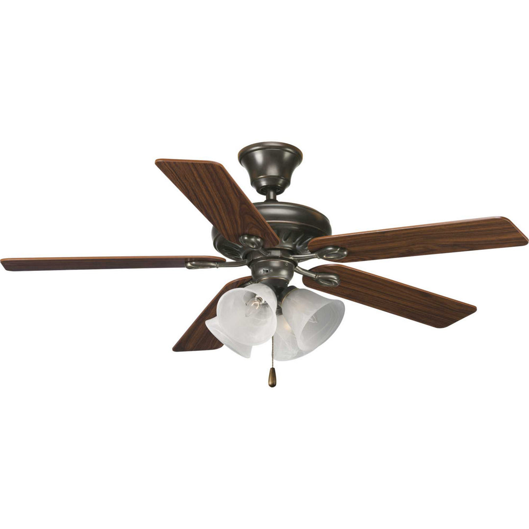 Progress Airpro Signature P2521-20 Ceiling Fan - Antique Bronze, Medium Cherry, Classic Walnut/