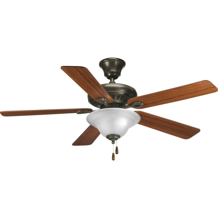 Progress Airpro Signature P2521-20 Ceiling Fan - Antique Bronze, Medium Cherry, Classic Walnut/