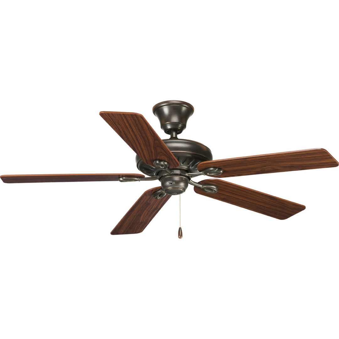 Progress Airpro Signature P2521-20 Ceiling Fan - Antique Bronze, Medium Cherry, Classic Walnut/