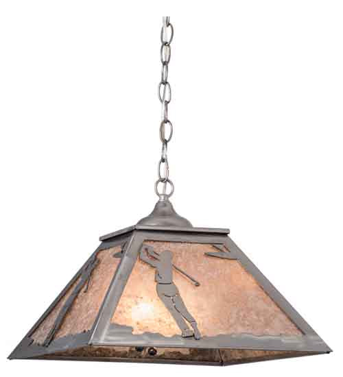Meyda Tiffany Golf 160480 Pendant Light - Steel