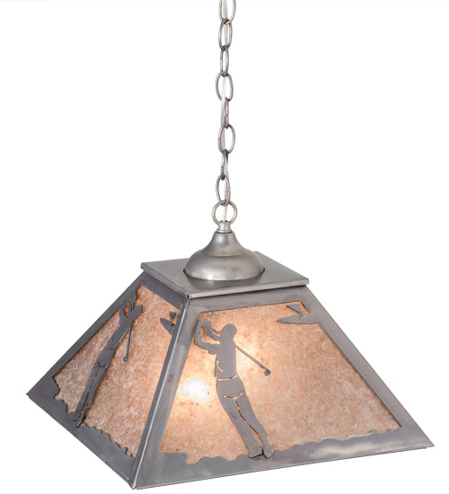 Meyda Tiffany Golf 160480 Pendant Light - Steel