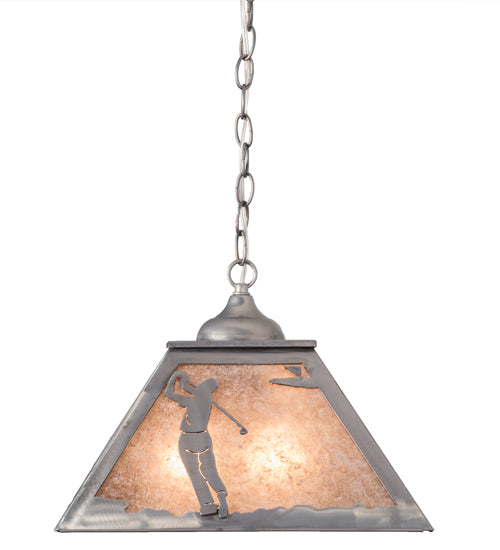 Meyda Tiffany Golf 160480 Pendant Light - Steel