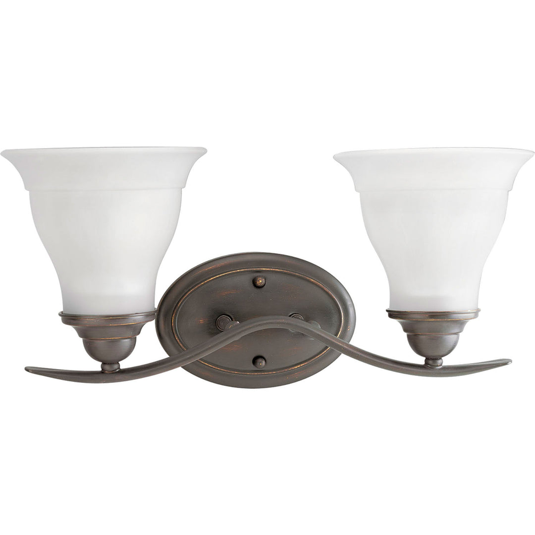 Progress Trinity P3191-20 Bath Vanity Light 18 in. wide - Antique Bronze