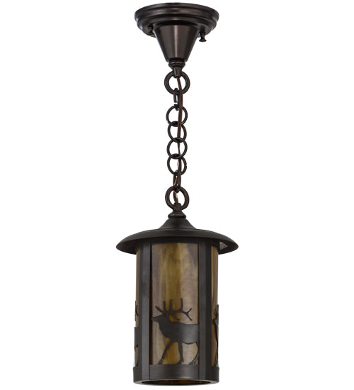 Meyda Tiffany Lighting 160626 Fulton Pendant Outdoor Bronze / Dark