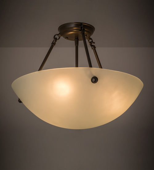 Meyda Tiffany Cypola 160628 Ceiling Light - Mahogany Bronze