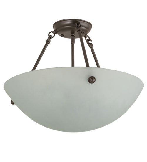 Meyda Tiffany Cypola 160628 Ceiling Light - Mahogany Bronze