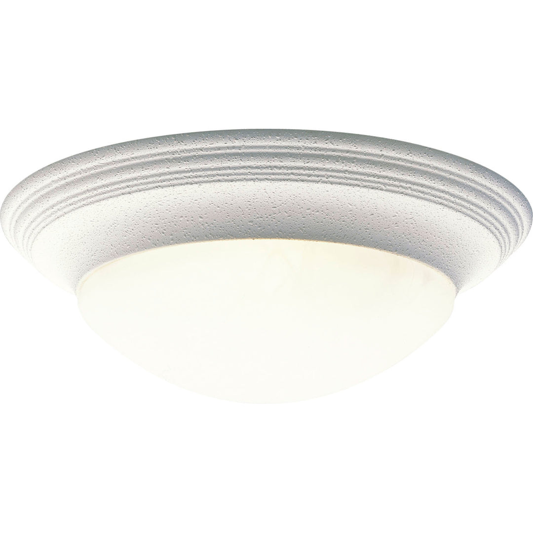 Progress Alabaster Glass P3697-30 Ceiling Light - White