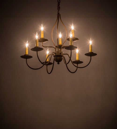 Meyda Tiffany Earl 160692 Chandelier Light - Rustic Iron