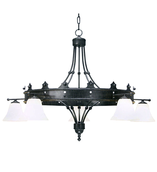 Meyda Tiffany Strada 160695 Chandelier Light - Craftsman Brown