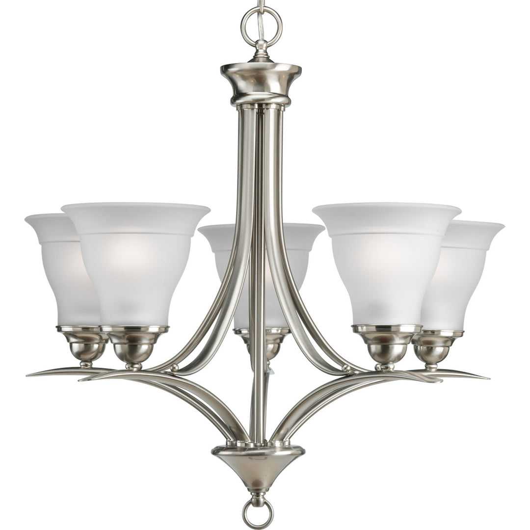 Progress Trinity P4328-09 Chandelier Light - Brushed Nickel