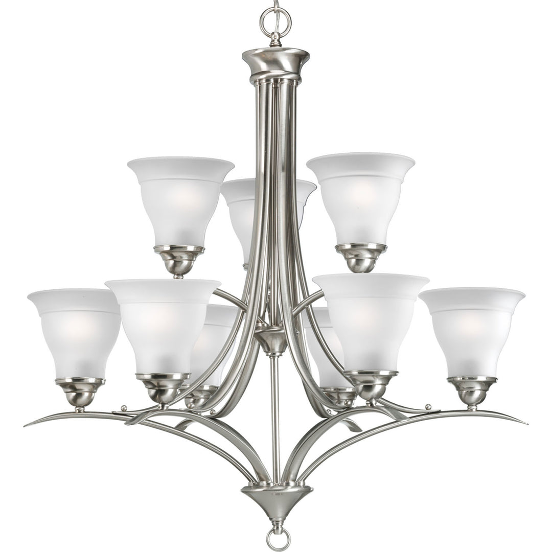 Progress Trinity P4329-09 Chandelier Light - Brushed Nickel