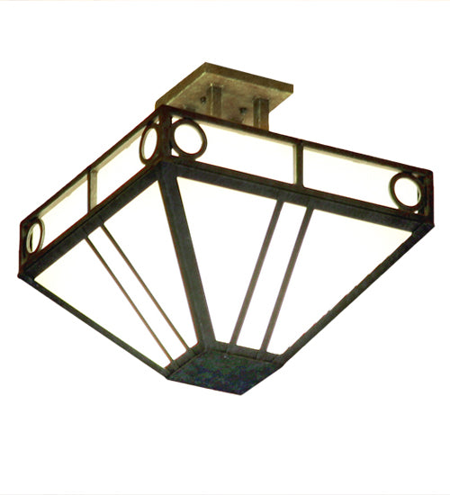 Meyda Tiffany Mission Chic 160783 Ceiling Light - Timeless Bronze