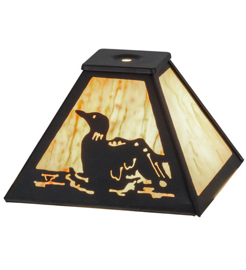 Meyda Tiffany Lighting 160842 Loon Shade Lamp Shade Bronze / Dark
