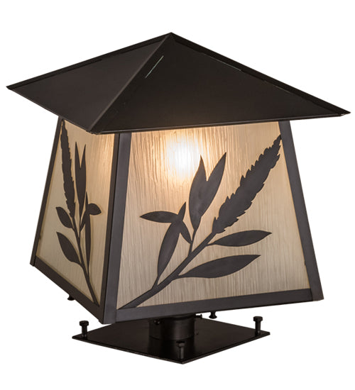 Meyda Tiffany Lighting 160868 Stillwater Post Mount Outdoor Bronze / Dark