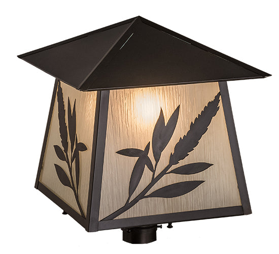 Meyda Tiffany Lighting 160868 Stillwater Post Mount Outdoor Bronze / Dark