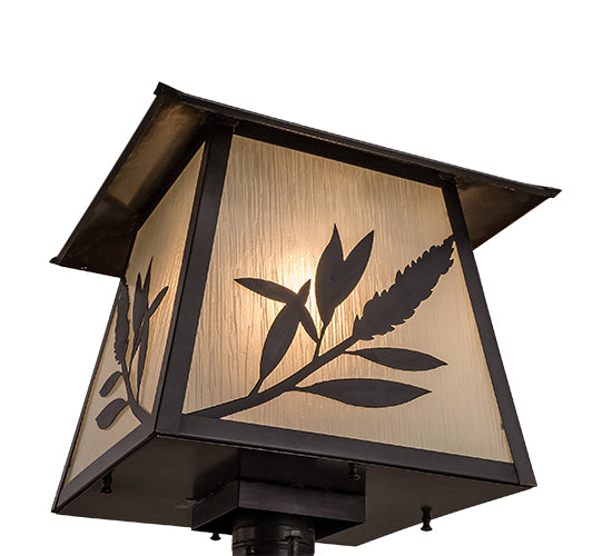 Meyda Tiffany Lighting 160868 Stillwater Post Mount Outdoor Bronze / Dark
