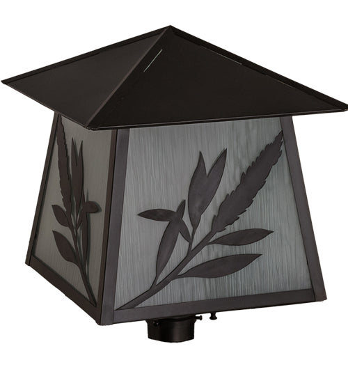 Meyda Tiffany Lighting 160868 Stillwater Post Mount Outdoor Bronze / Dark