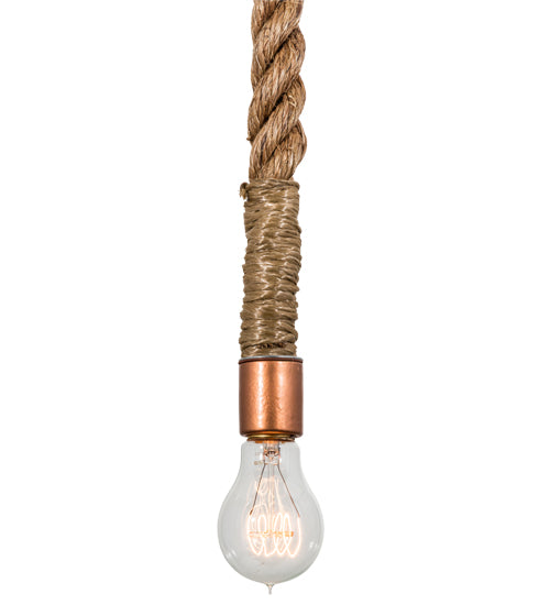 Meyda Tiffany Rope 160905 Pendant Light - Transparent Copper