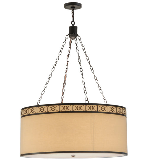 Meyda Tiffany Cilindro 161029 Chandelier Light - Timeless Bronze