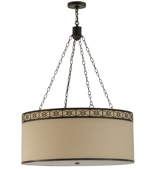 Meyda Tiffany Cilindro 161029 Chandelier Light - Timeless Bronze