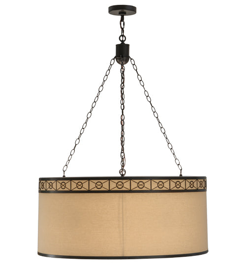 Meyda Tiffany Cilindro 161029 Chandelier Light - Timeless Bronze