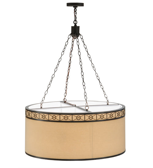 Meyda Tiffany Cilindro 161029 Chandelier Light - Timeless Bronze