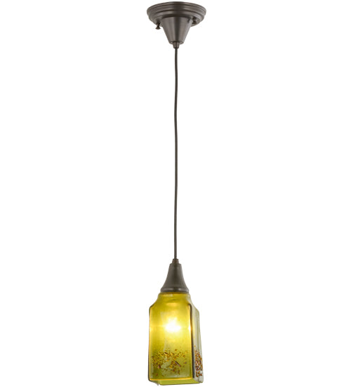 Meyda Tiffany Metro Fusion 161129 Pendant Light - Craftsman Brown