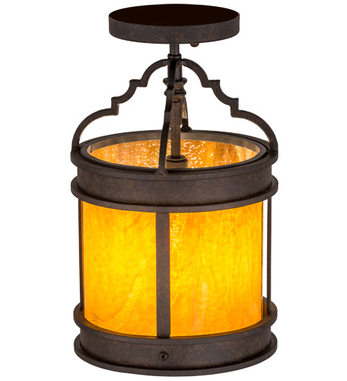 Meyda Tiffany Wyant 161288 Ceiling Light - Mahogany Bronze