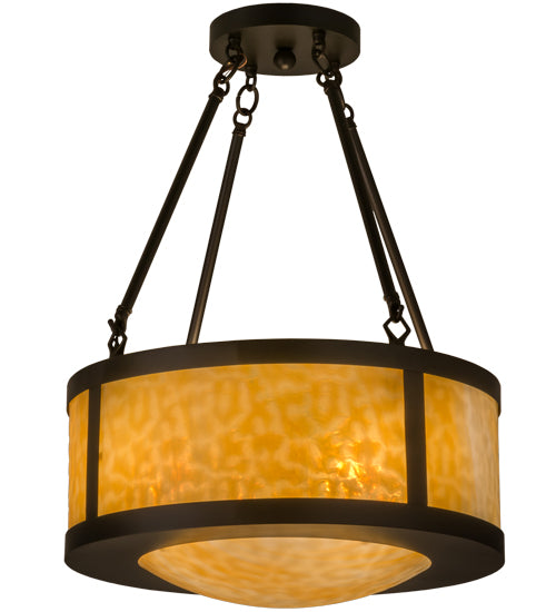 Meyda Tiffany Pomona 161333 Ceiling Light - Craftsman Brown