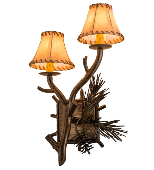 Meyda Tiffany Lone Pine 161368 Wall Light - Antique Copper