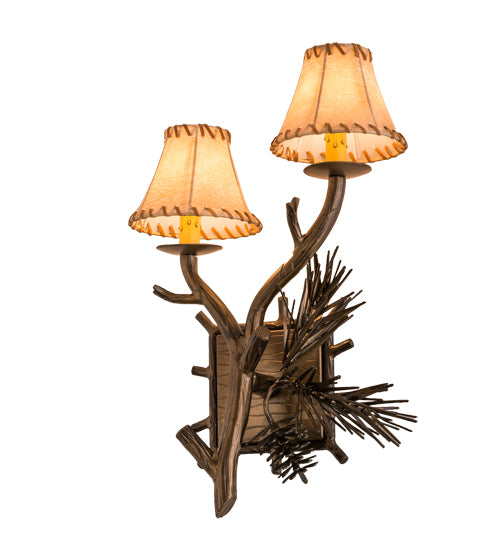 Meyda Tiffany Lone Pine 161368 Wall Light - Antique Copper