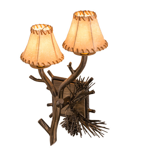 Meyda Tiffany Lone Pine 161368 Wall Light - Antique Copper