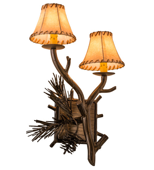 Meyda Tiffany Lone Pine 161370 Wall Light - Antique Copper