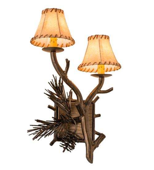 Meyda Tiffany Lone Pine 161370 Wall Light - Antique Copper