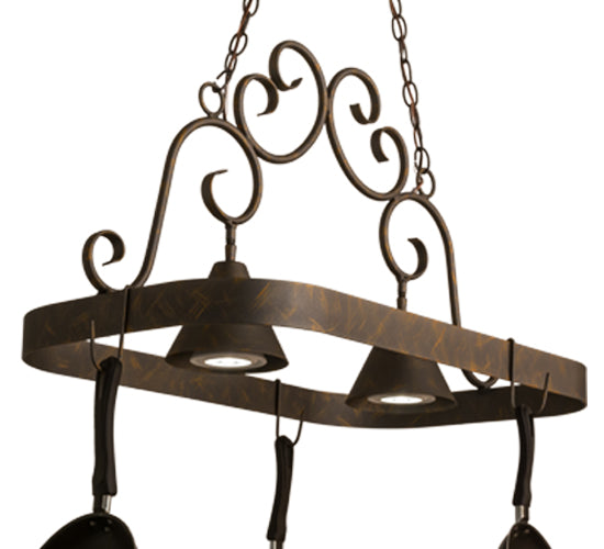 Meyda Tiffany Elana 161509 Pendant Light - French Bronzed
