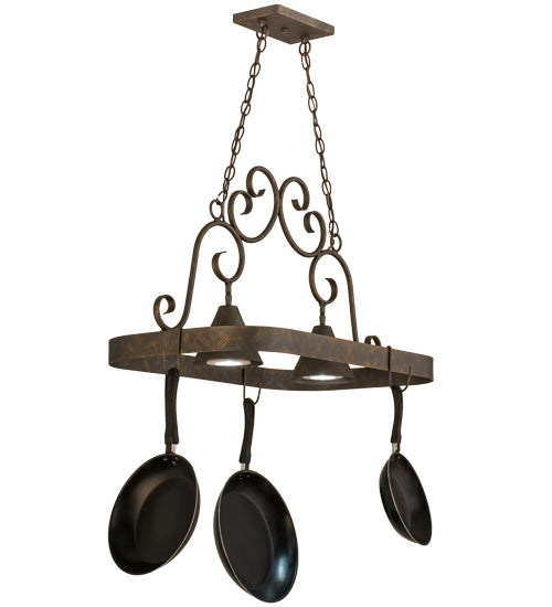 Meyda Tiffany Elana 161509 Pendant Light - French Bronzed