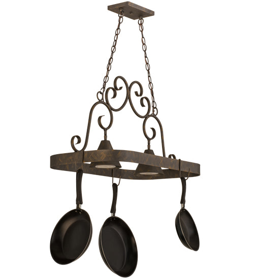 Meyda Tiffany Elana 161509 Pendant Light - French Bronzed