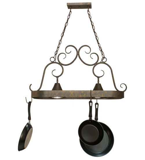 Meyda Tiffany Elana 161509 Pendant Light - French Bronzed
