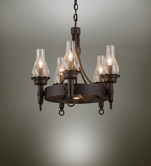 Meyda Tiffany Durango 161543 Chandelier Light - Oil Rubbed Bronze