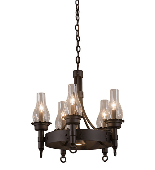 Meyda Tiffany Durango 161543 Chandelier Light - Oil Rubbed Bronze