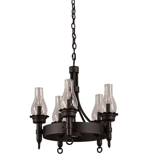 Meyda Tiffany Durango 161543 Chandelier Light - Oil Rubbed Bronze